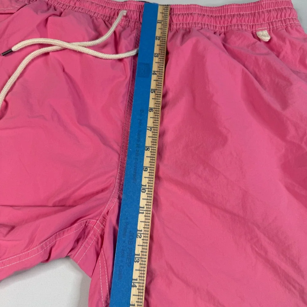 Polo Ralph Lauren Swim Trunks Mens‎ XXL Pink Nylon Mesh Lined Pony Logo Shorts